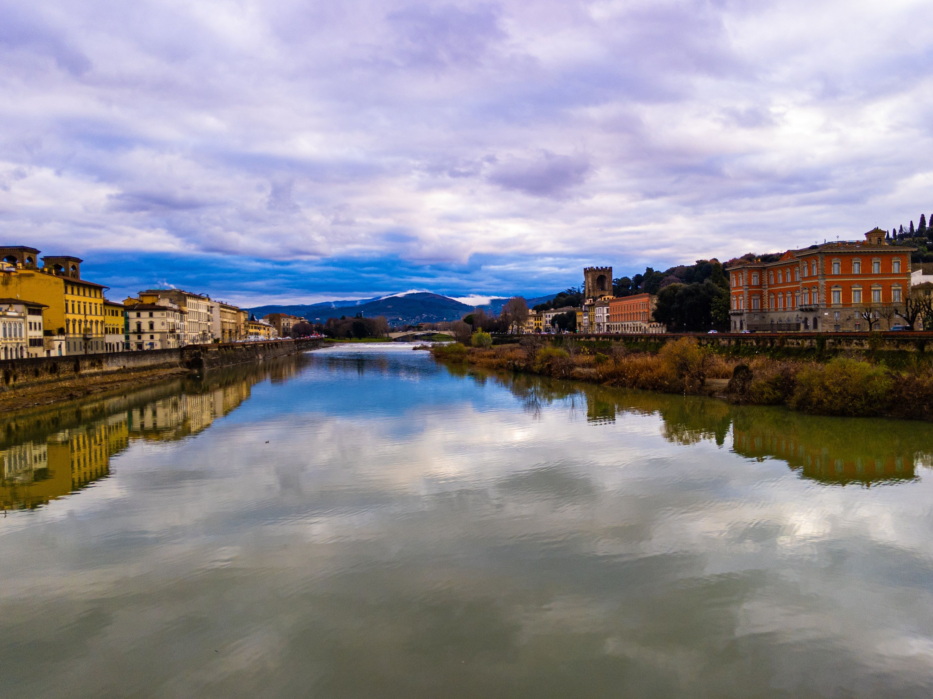 River reflections — Italy