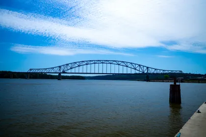 Bridge across the Mississippi — Dubuque