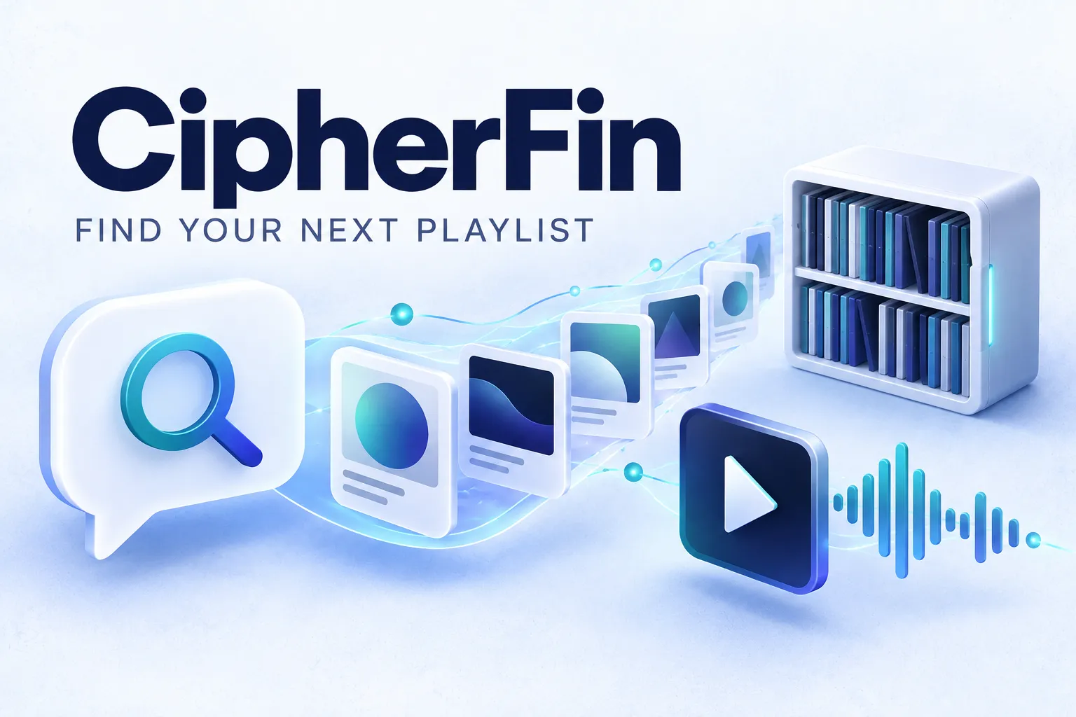 CipherFin illustrated project cover