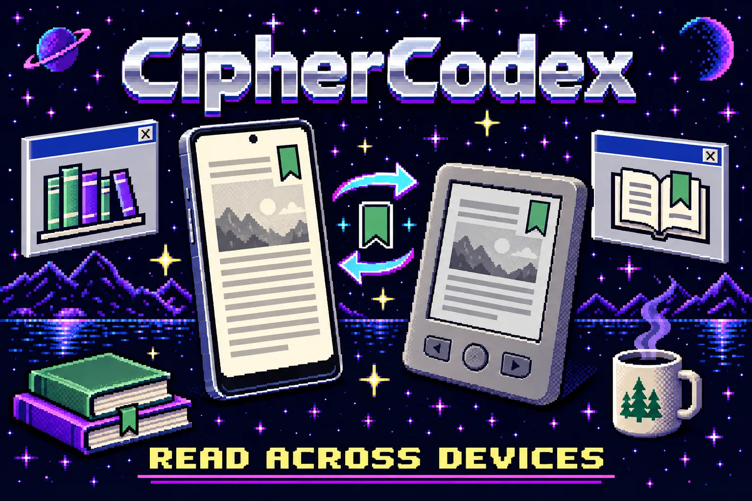 CipherCodex pixel-art project cover