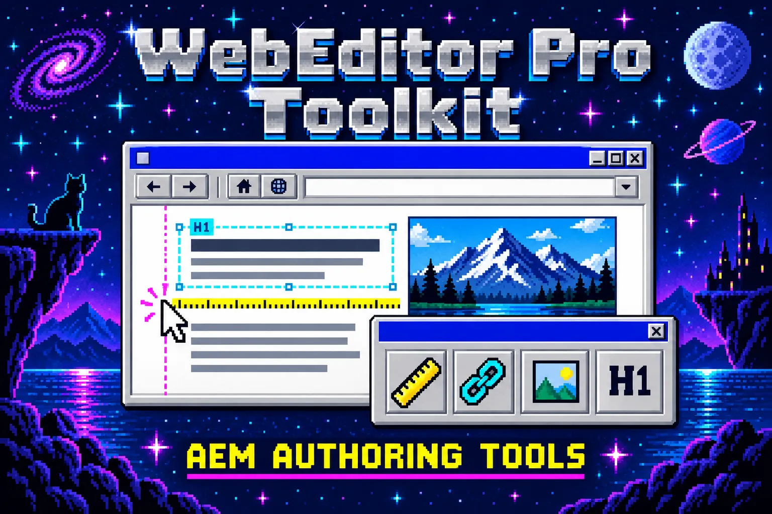 WebEditor Pro Toolkit pixel-art project cover