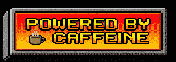 Powered by caffeine badge